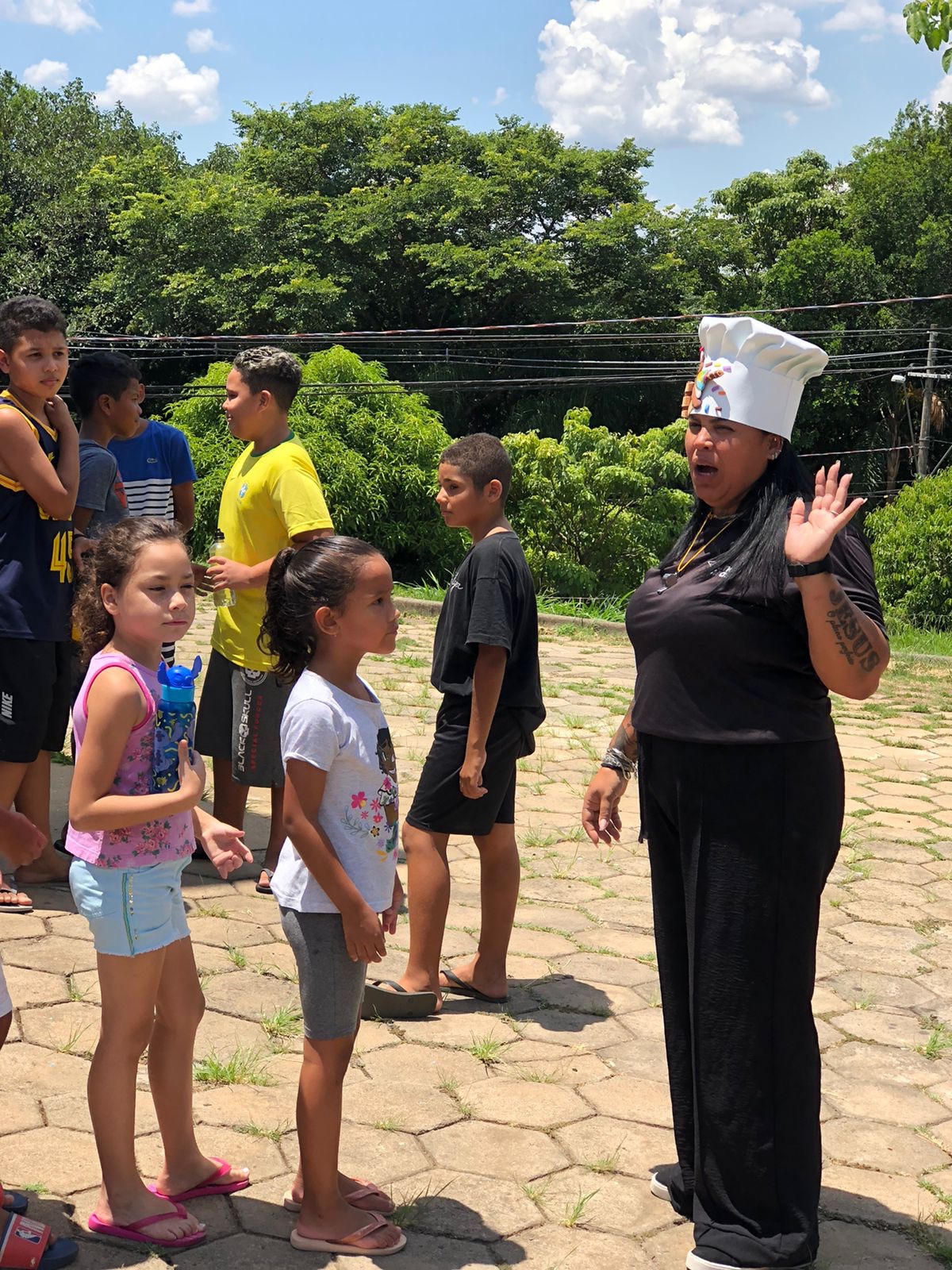 Início das Férias: Projeto Doces Férias