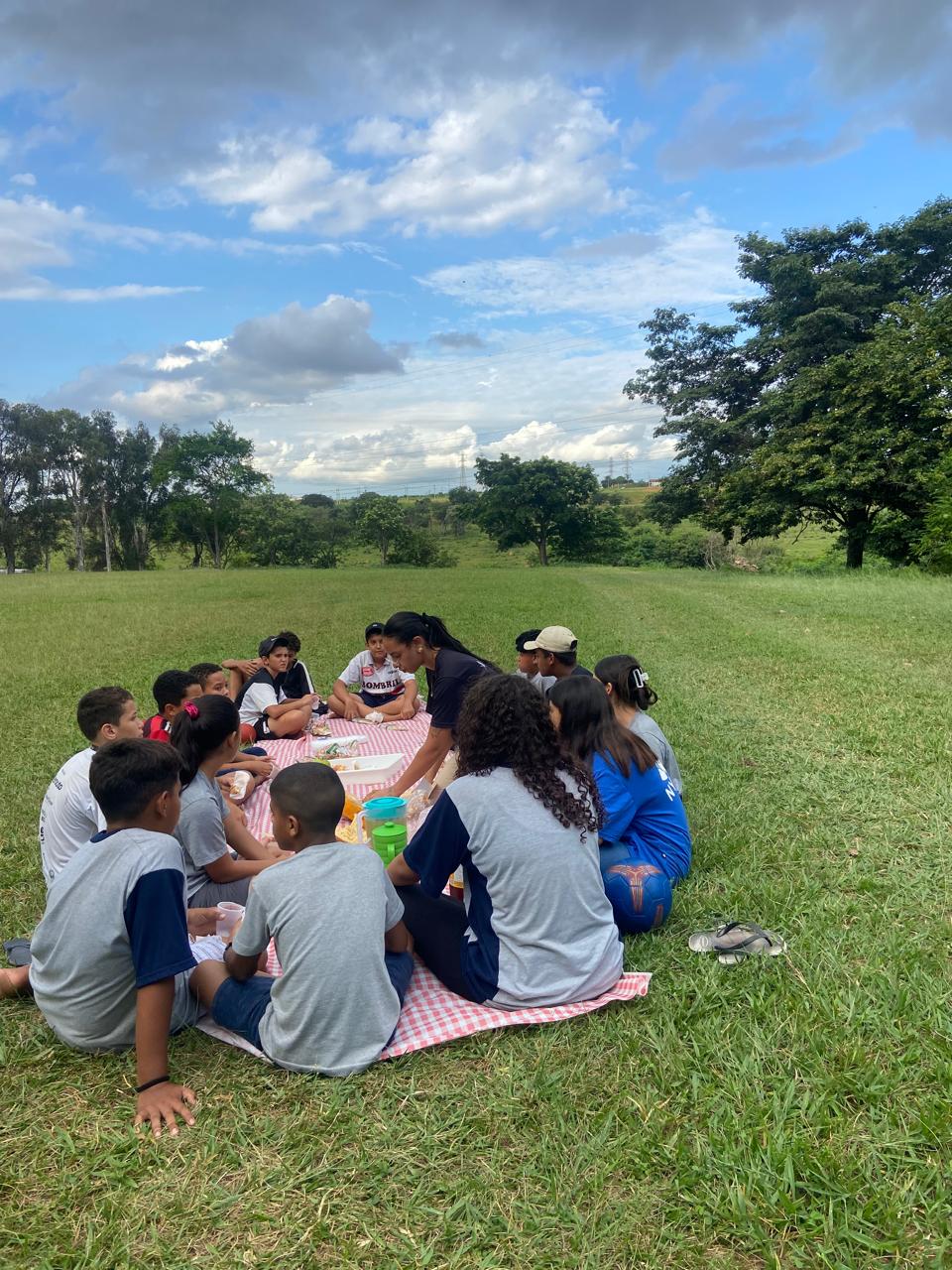 Inicia 3º Turno com Roda de Conversa ao Ar Livre