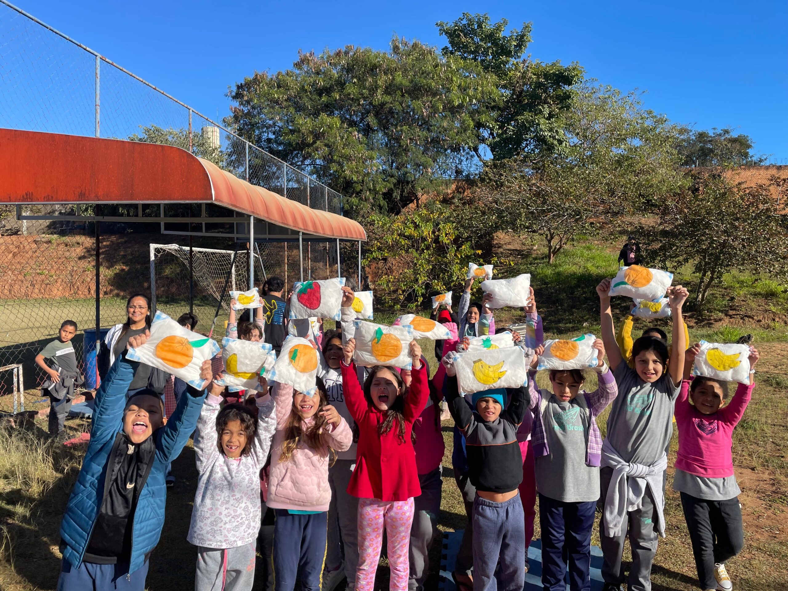 Encerramento do mês com picnic sustentável.