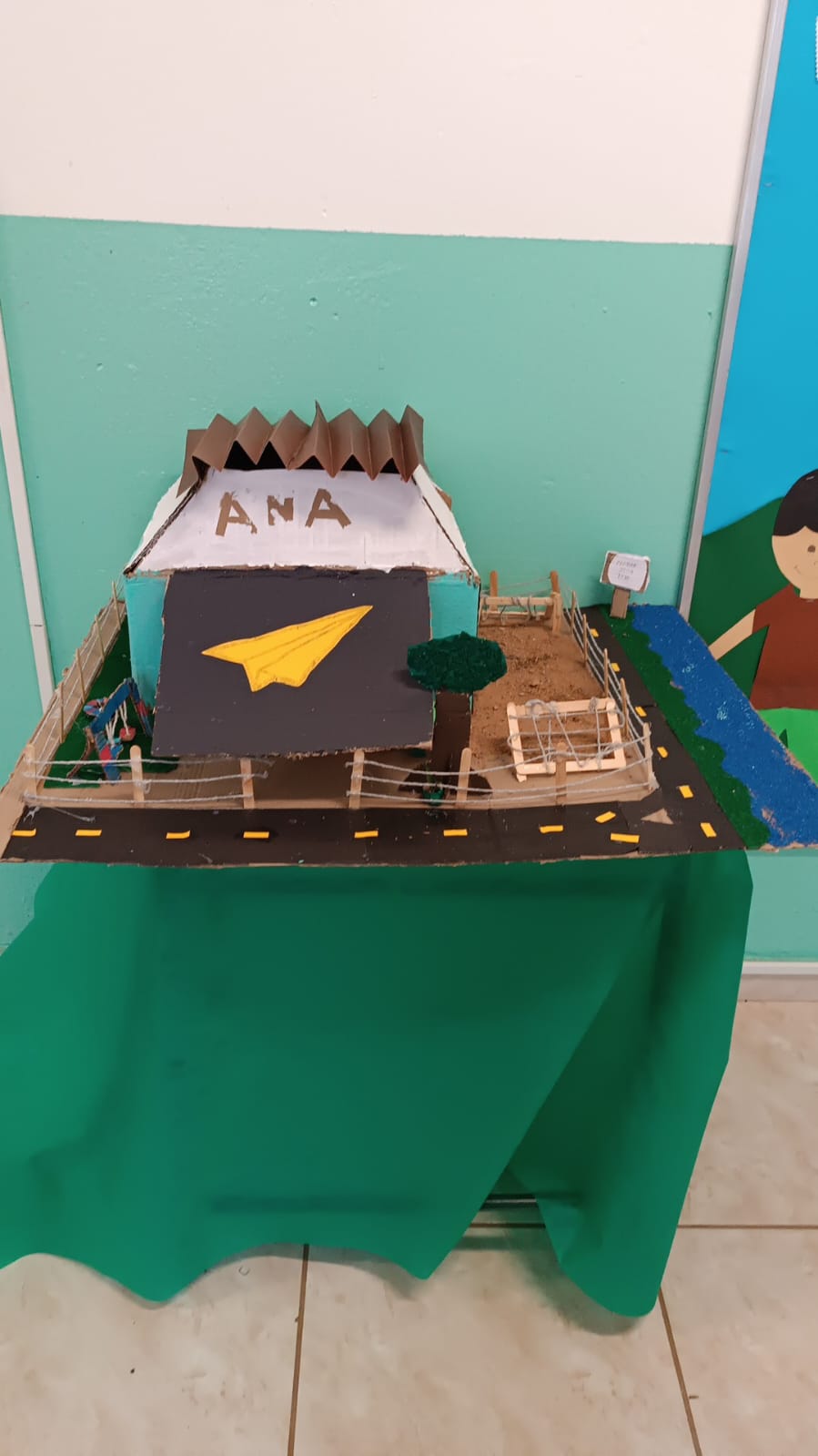 Maquete ganha vida com o tema ‘Eu e a Comunidade.